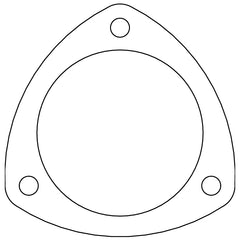 Cometic .040in Aluminum Exhaust Header Collector Gasket - 3.5in Diameter - 4.438in Bolt Circle