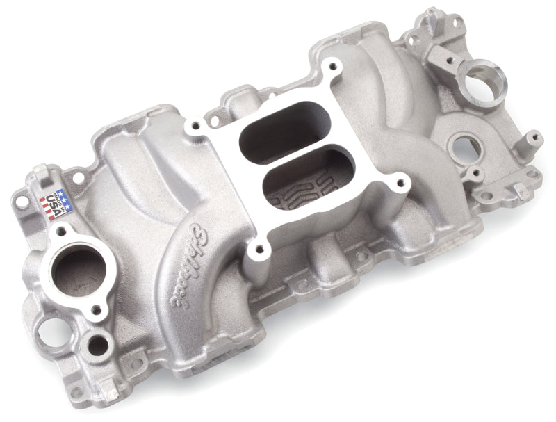 مشعب سحب Edelbrock أحادي رباعي الفتحات RPM Chevrolet 348/409 Inwin Big Block Small Port