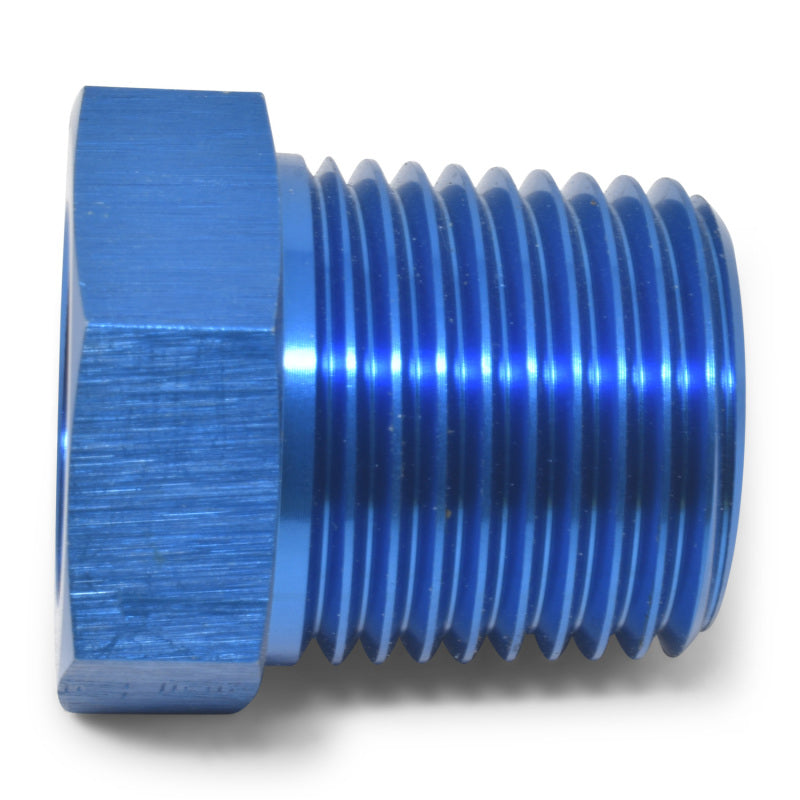 Russell Performance 1/2in Male to 3/8in Female Pipe Bushing Reducer (Blue)