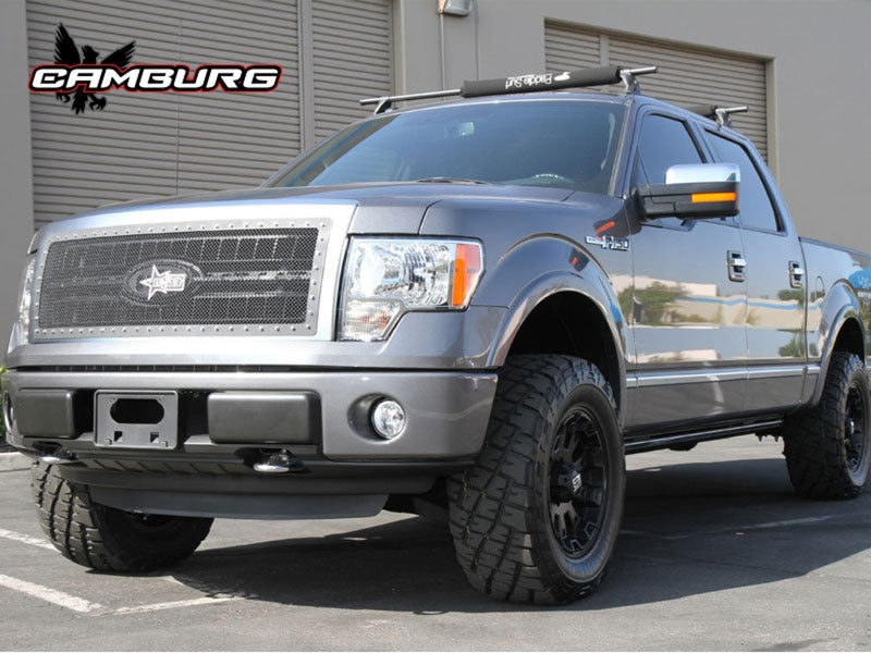 أذرع علوية عالية الأداء مقاس 1.25 بوصة من Uniball لسيارة Ford F-150 2WD/4WD موديل 2004-2008 من Camburg