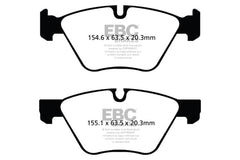 EBC 06-07 BMW 330i/330Xi (E90) Bluestuff Front Brake Pads