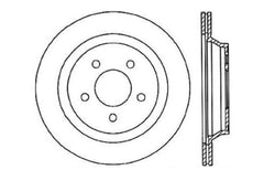 StopTech Slotted & Drilled Sport Brake Rotor