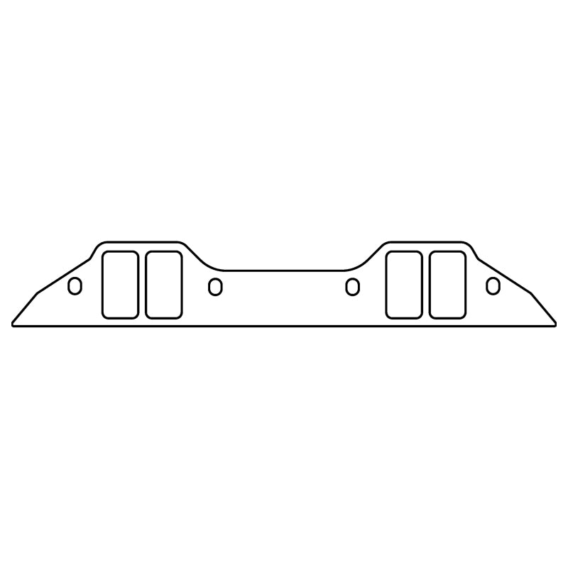 Cometic Chrysler BB B/RB V8 .060in Fiber Intake Mani Gskt Set-2.260in x 1.210in Rectangular Ports