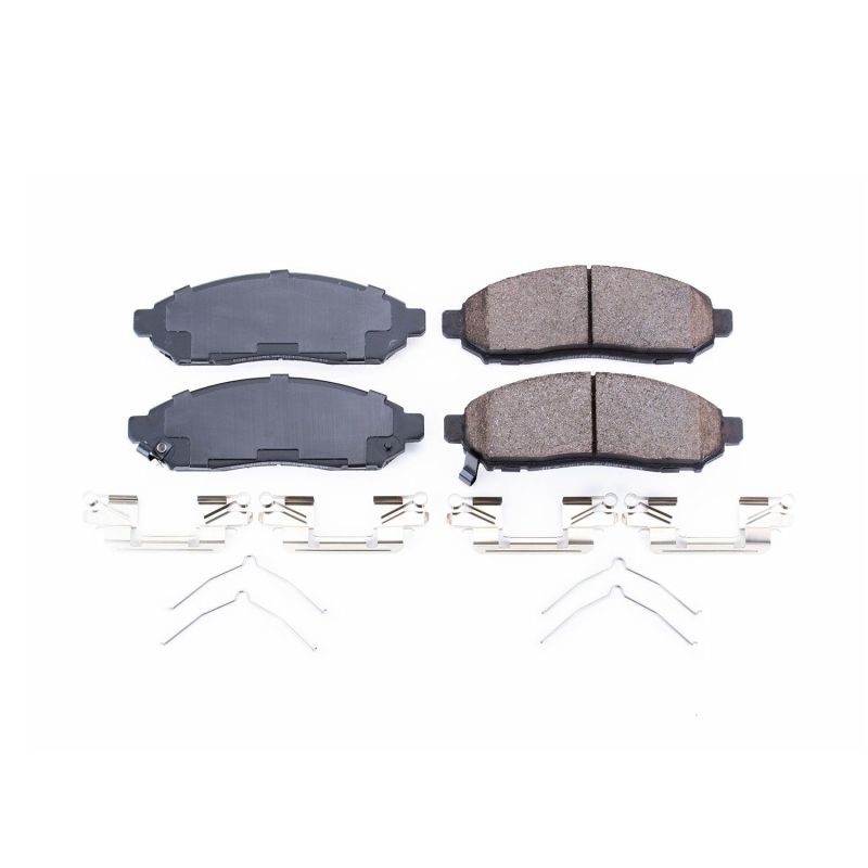 Power Stop 2015 Chevrolet City Express Front Z17 Evolution Ceramic Brake Pads w/Hardware