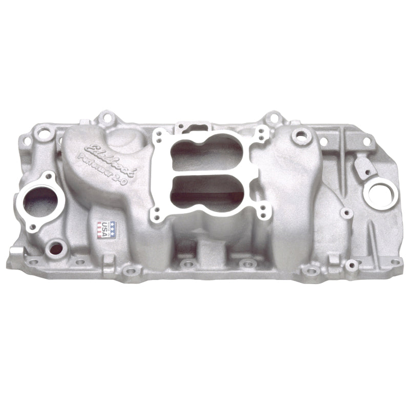 Edelbrock Performer 2-O مع مشعب سحب غاز العادم O