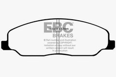 EBC 05-10 Ford Mustang 4.0 Bluestuff Front Brake Pads