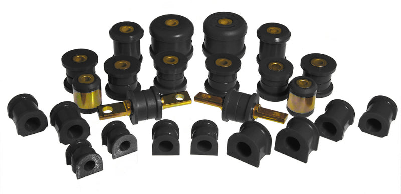 Prothane 01-03 Honda Civic Total Kit - Black