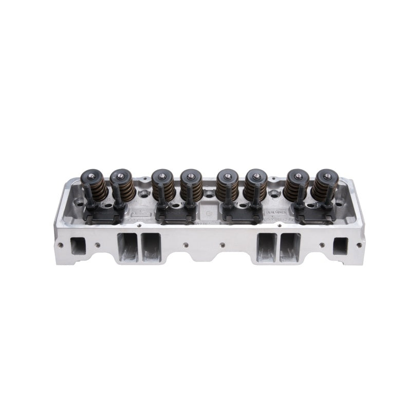 رأس أسطوانة Edelbrock SBC Performer RPM 64cc شمعة احتراق مستقيمة لـ