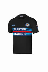 Sparco T-Shirt Martini-Racing Medium Black