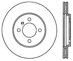 StopTech 84-91 BMW 3-Series Cryo Slotted Front Right Sport Brake Rotor