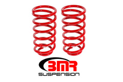 BMR 79-04 Ford Mustang (Ex. 99-04 Mustang Cobras w/ IRS) 1in Drop Rear Lowering Springs - Red