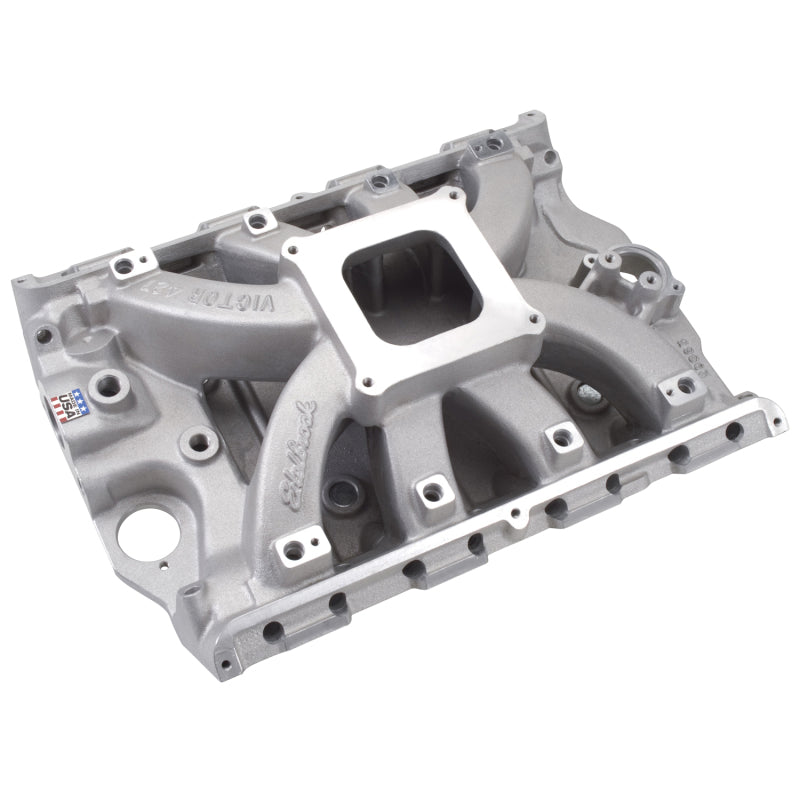 تركيب شفة مشعب العادم Edelbrock 390-428 Ford FE Victor EFI 4150