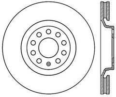 StopTech 01-09 Audi A4 Sport Slotted & Drilled Front Right Cryo Rotor