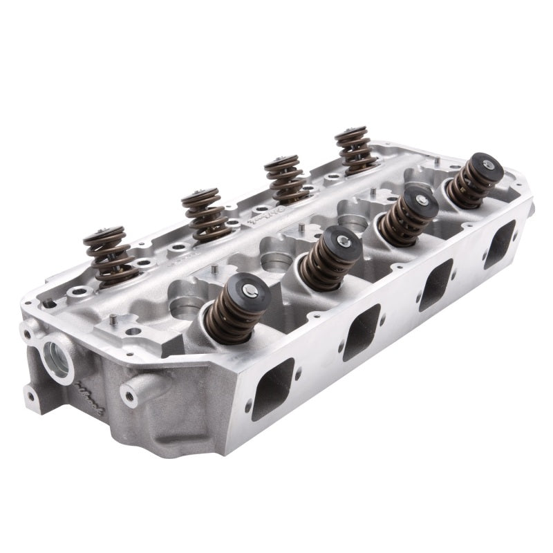 رأس أسطوانة Edelbrock Victor Jr CNC Chrysler 426-572 CI V8 كامل لعمود كامات الأسطوانة الهيدروليكية