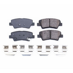 Power Stop 12-17 Hyundai Azera Rear Z17 Evolution Ceramic Brake Pads w/Hardware