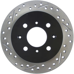 StopTech 90-96 Acura Integra / 97-01 Integra (Exc. Type R) Slotted & Drilled Right Rear Rotor