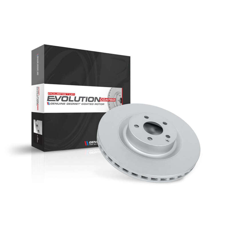 Power Stop 20-23 Ford Transit-350 HD Rear Evolution Coated Rotor