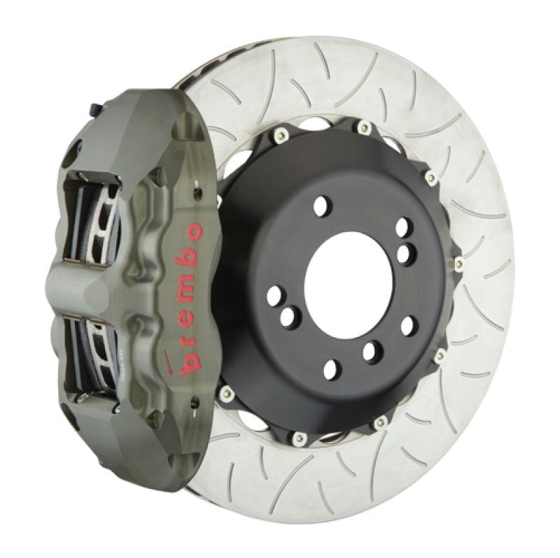 إطارات Brembo 15-23 Mustang GT/EcoBoost PISTA Rear Race BBK 4 Pist Forged345x28 x54a 2pc Rotor T3-Clear HA