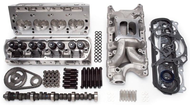 مجموعة Edelbrock Power Package Top End 289-302 Ford 367 حصان