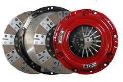 McLeod 18-21 Ford Mustang GT 5.0L RXT 1200 Twin Disc Clutch Kit w/AL Flywheel 23 Spline 0 Bal w/164T