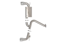 aFe 22-23 Hyundai Kona N L4 2.0L (t) Takeda 3in 304 SS Axle-Back Exhaust System w/ Polished Tips