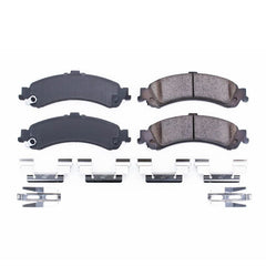 Power Stop 02-06 Cadillac Escalade Rear Z17 Evolution Ceramic Brake Pads w/Hardware