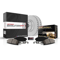 Power Stop 00-01 Lexus ES300 Rear Z17 Evolution Geomet Coated Brake Kit