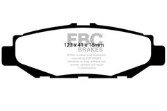 EBC 93-97 Lexus GS300 3.0 Yellowstuff Rear Brake Pads