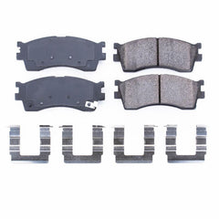 Power Stop 02-05 Kia Rio Front Z17 Evolution Ceramic Brake Pads w/Hardware