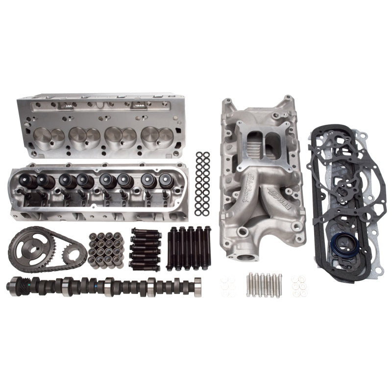 مجموعة Edelbrock Power Package Top End 289-302 Ford 367 حصان