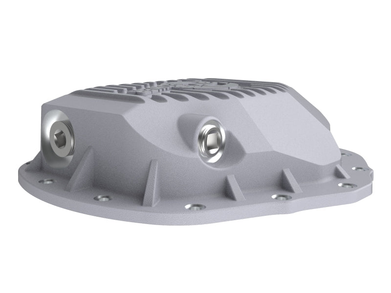 aFe Street Series Rear Differential Cover Raw w/ Machined Fins 19-20 Ram 2500/3500