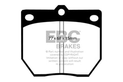 EBC Brakes Yellowstuff Performance Brake Pads