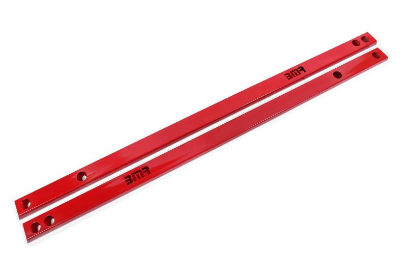 BMR 15-20 S550 Mustang Chassis Jacking Rails (Shorter Tube) - Red