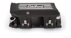 Edelbrock Manifold EFI Pro-Flo XT BB Chevy Rect Port Heads Black Powder Coated