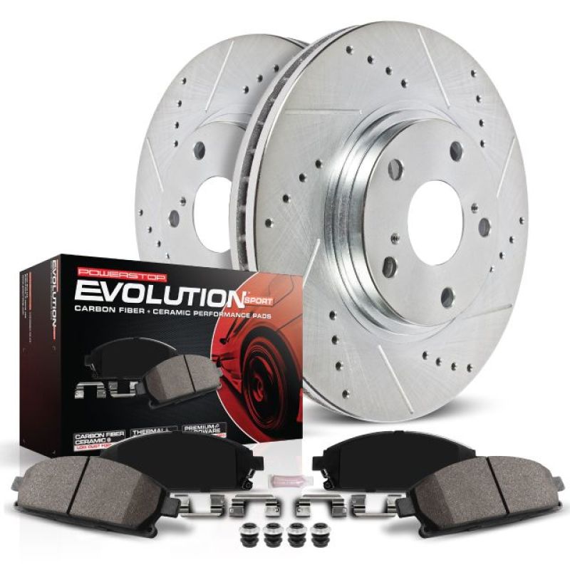 Power Stop 05-11 Audi A6 Rear Z23 Evolution Sport Brake Kit