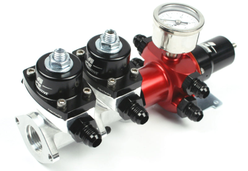 Aeromotive Modular Fuel Pressure Regulator - 2 x AN-06 Outlet and 2 x AN-10 Inlet Ports