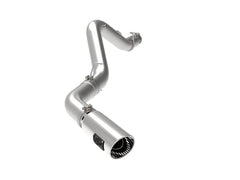 aFe Large Bore-HD 5 IN 409 SS DPF-نظام عادم خلفي بطرف مصقول 20-21 GM Truck V8-6.6L