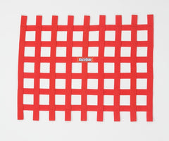 RaceQuip Red Ribbon Window Net