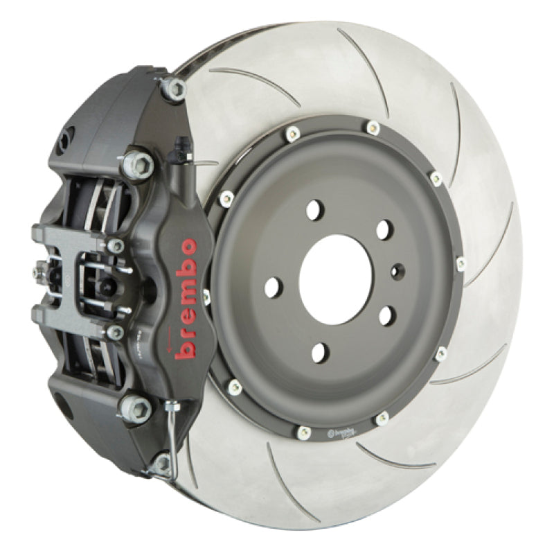 إطار أمامي من طراز Brembo 09+ GTR PISTA Race BBK 6 Piston Billet380x34x6 5a 2pc Rotor T5-Clear HA