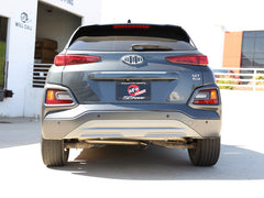 aFe Takeda 2-1/2in 304 SS Axle-Back Exhaust (No Muffler) 18-21 Hyundai Kona L4 1.6L (t)