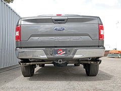 عادم خلفي من نوع aFe Gemini XV مقاس 3 بوصات من مادة 304 SS لسيارة Ford F-150 V6 سعة 2.7 لتر/3.5 موديلات 2015-2020 مع أطراف مصقولة