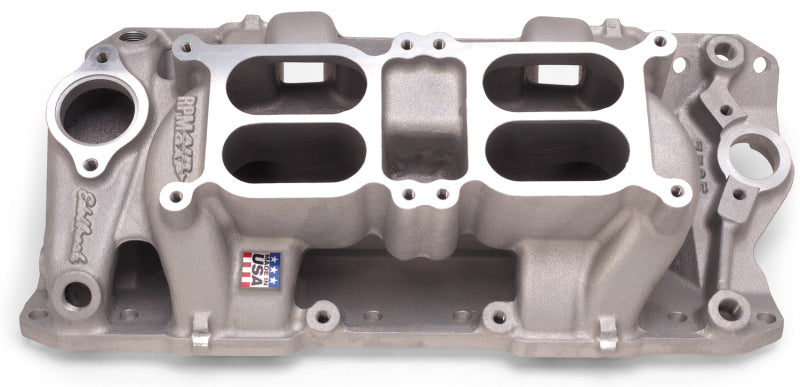 نظام Edelbrock Performer RPM Dual-Quad Air-Gap لمحرك شيفروليه ذي الكتلة الصغيرة