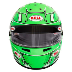 BELL KC7 CMR Champion Green Kart Helmet - CMR Approved