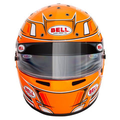 BELL KC7 CMR Champion Orange Kart Helmet - CMR Approved