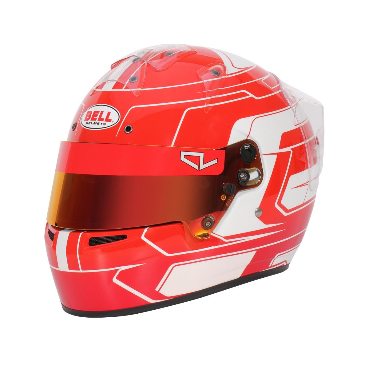 BELL KC7 CMR Charles Leclerc Kart Helmet - CMR Approved