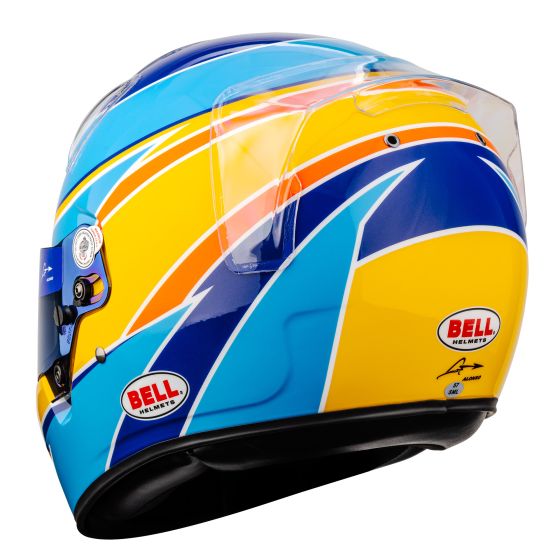 BELL KC7 CMR Fernando Alonso Kart Helmet - CMR Approved