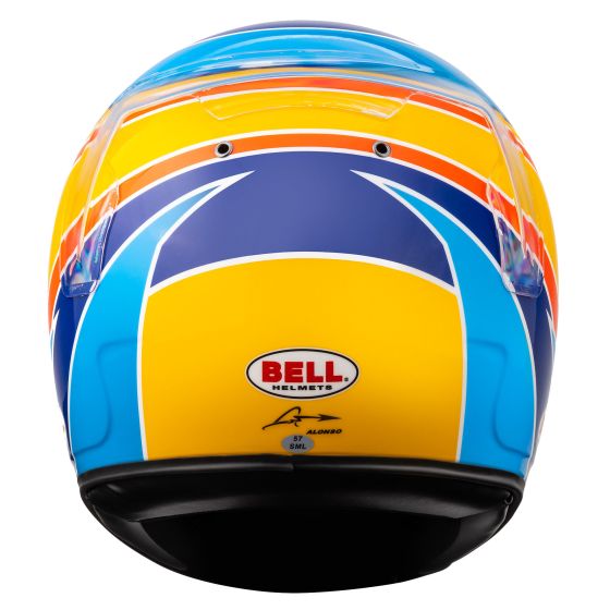 BELL KC7 CMR Fernando Alonso Kart Helmet - CMR Approved