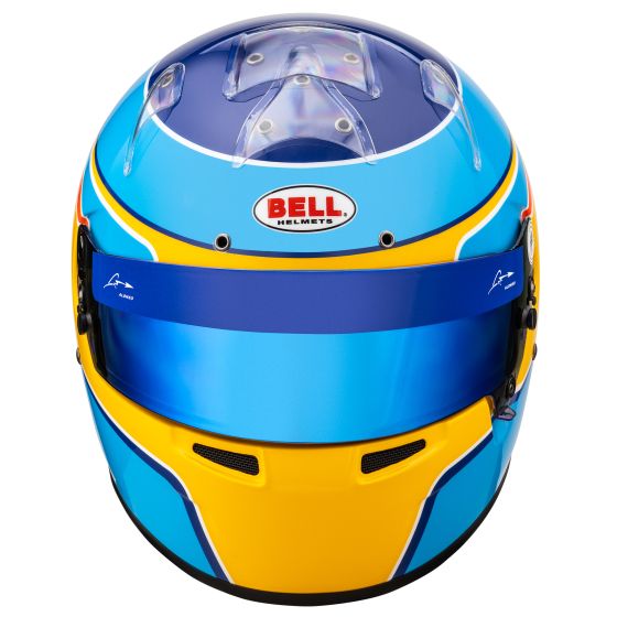 BELL KC7 CMR Fernando Alonso Kart Helmet - CMR Approved