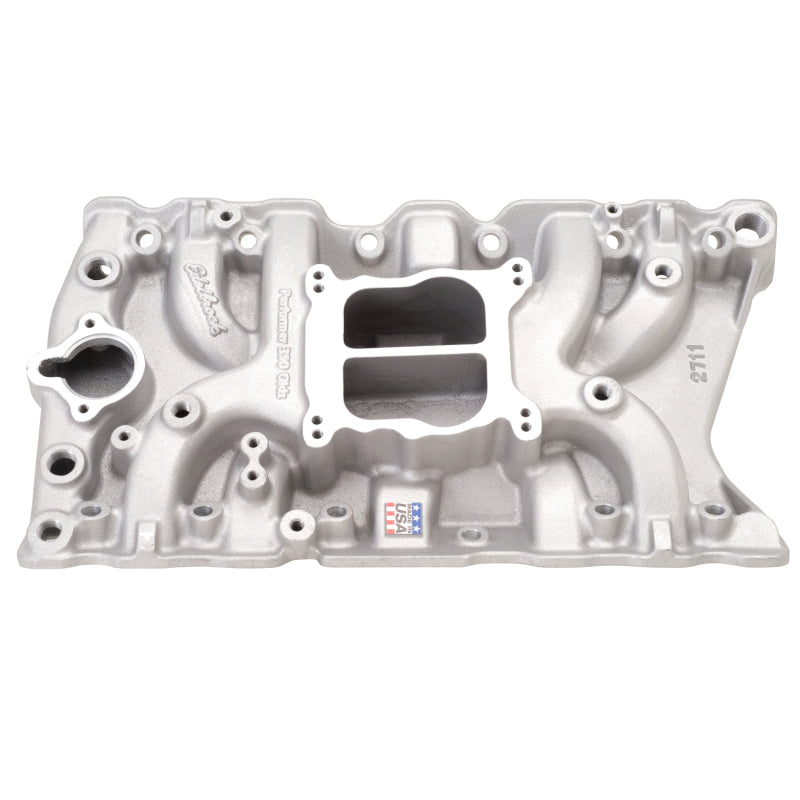 مشعب العادم Edelbrock Performer Olds 350 (غير Egr)