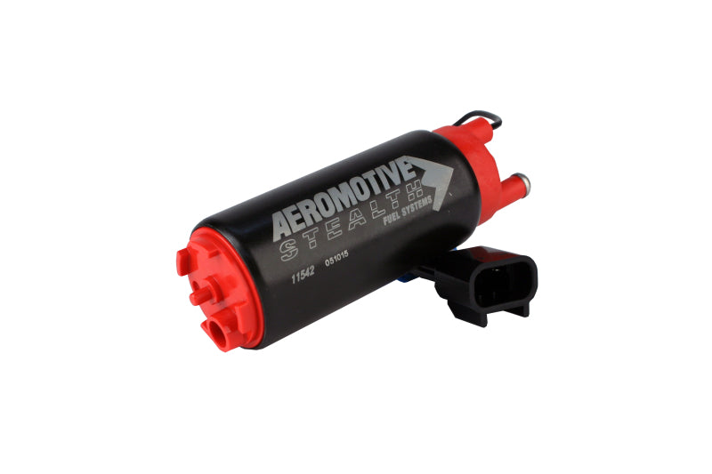 مضخة الوقود AeroMotive 340 Series Stealth In-Tank E85 - مدخل إزاحة - مدخل خطي مع مخرج